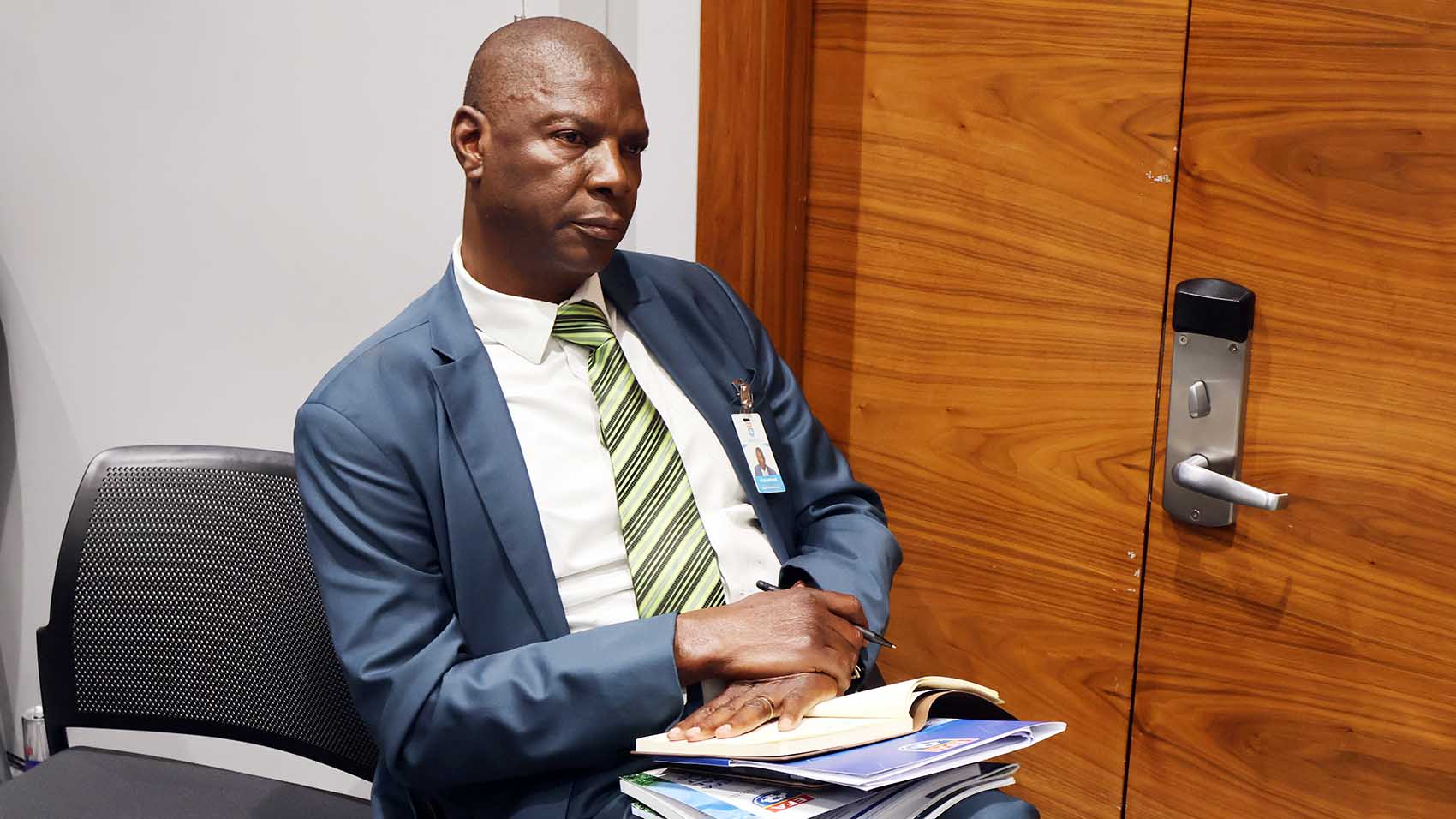 EFA President Peter ‘Samora’ Simelane. Since the sacking of Croatian ‘part-timer’ Zdravko Logarusic late last year, the national team has been left in a state of tactical limbo. (File pic)